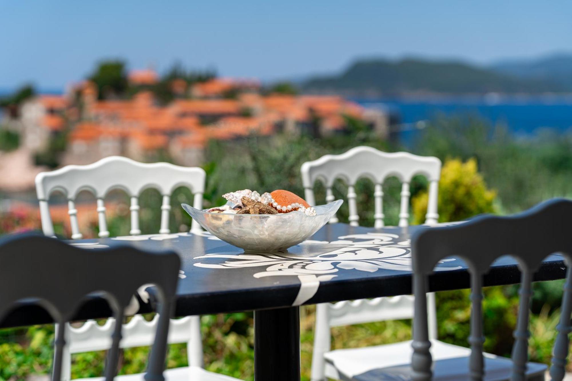Sun Rose Apartments Sveti Stefan Zewnętrze zdjęcie