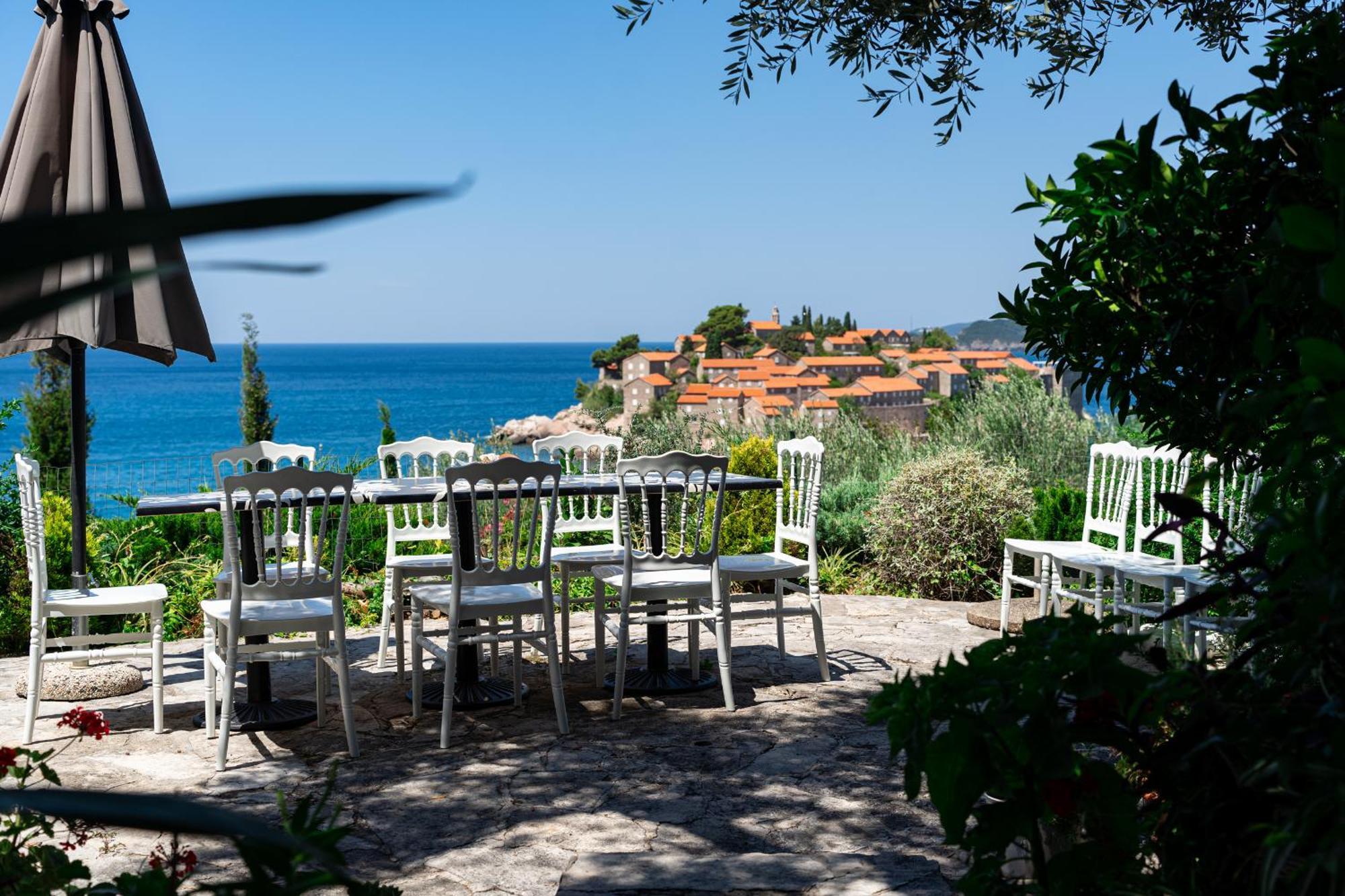 Sun Rose Apartments Sveti Stefan Zewnętrze zdjęcie
