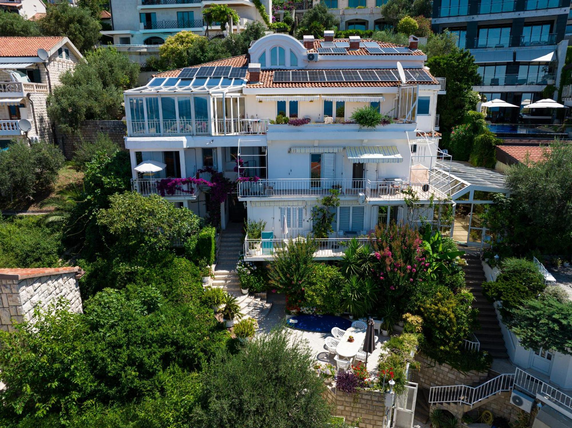 Sun Rose Apartments Sveti Stefan Zewnętrze zdjęcie