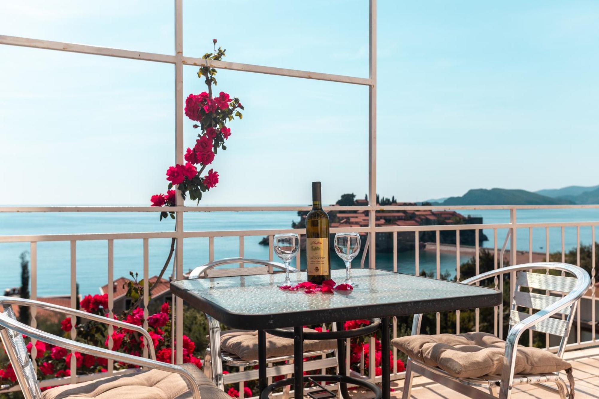Sun Rose Apartments Sveti Stefan Pokój zdjęcie