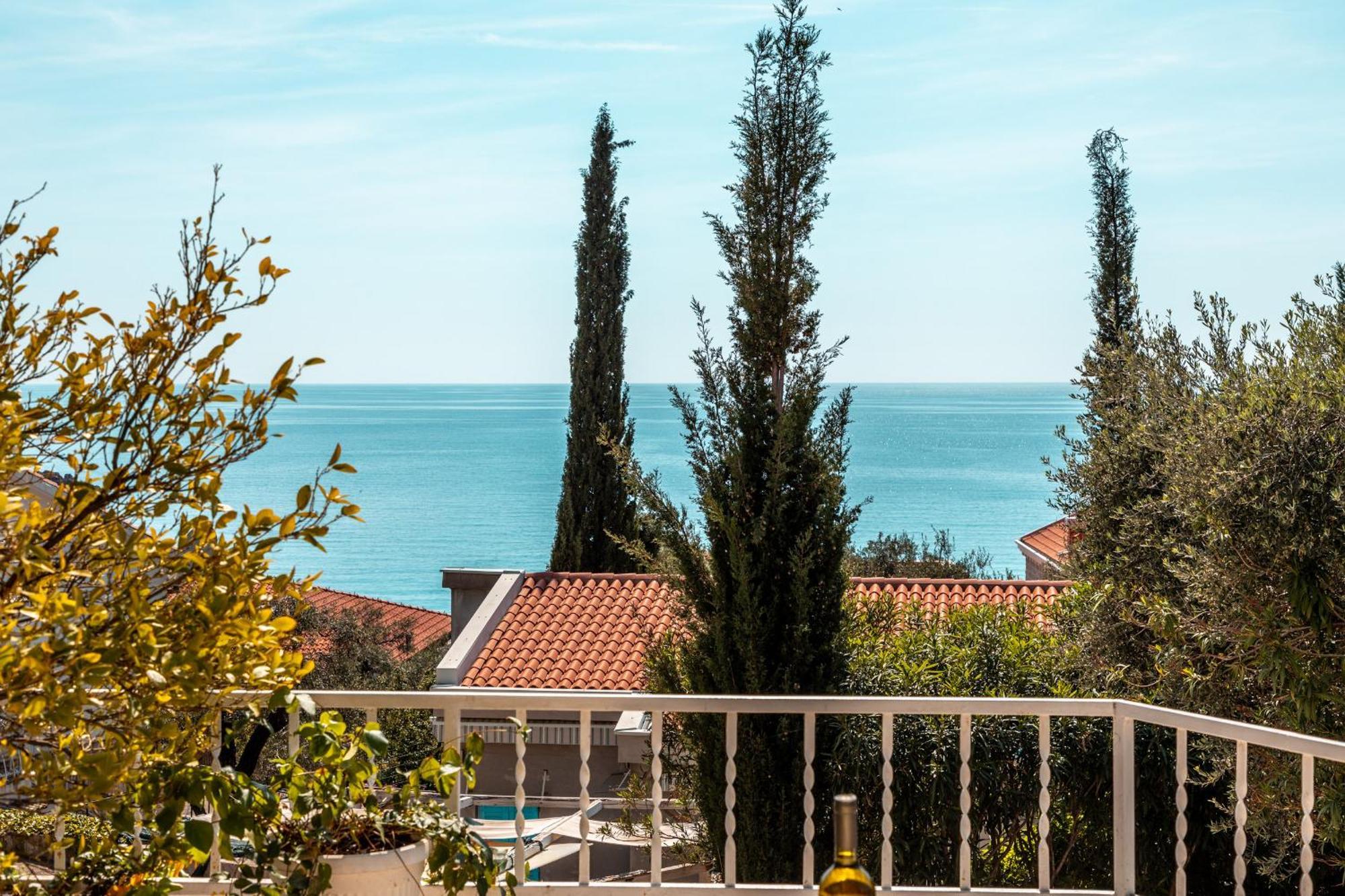 Sun Rose Apartments Sveti Stefan Zewnętrze zdjęcie